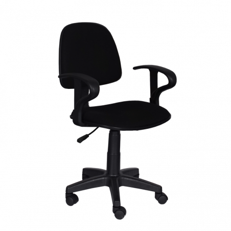 Детски стол Carmen 6012, До 70 кг, Регулиране на люлеенето, Полипропиленови колелца, Черен