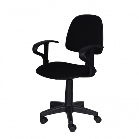 Детски стол Carmen 6012, До 70 кг, Регулиране на люлеенето, Полипропиленови колелца, Черен