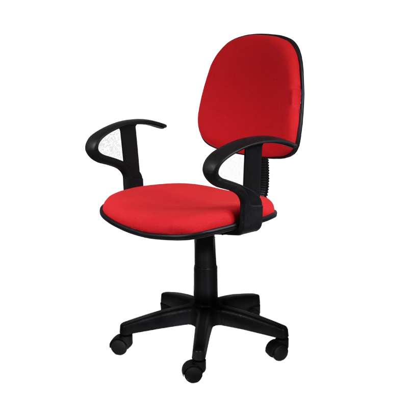 Детски стол Carmen 6012, До 70 кг, Регулиране на люлеенето, Полипропиленови колелца, Червен