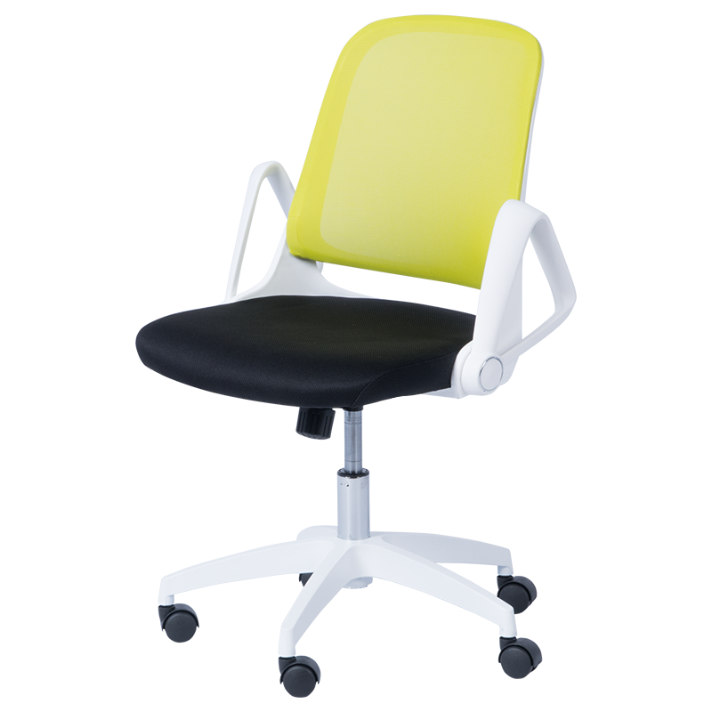 Работен стол Carmen 7033, До 100 кг, Регулиране на люлеенето, Фиксиране, Полипропиленови колелца, Черен/резеда