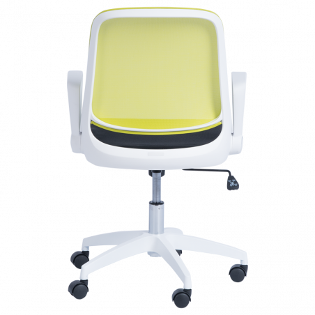 Работен стол Carmen 7033, До 100 кг, Регулиране на люлеенето, Фиксиране, Полипропиленови колелца, Черен/резеда