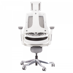 Ергономичен стол AMBRA, До 130 кг, Дишаща мрежа, Негорима дамаска, Заключваща в различни позиции облегалка, Плавно регулиране, Черен