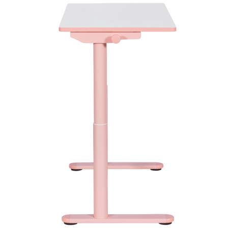 Ергономично детско бюро Carmen CR-103, Панел за управление, Сензор против сблъсък, Нивелиращи се крака, До 40 кг, Розов