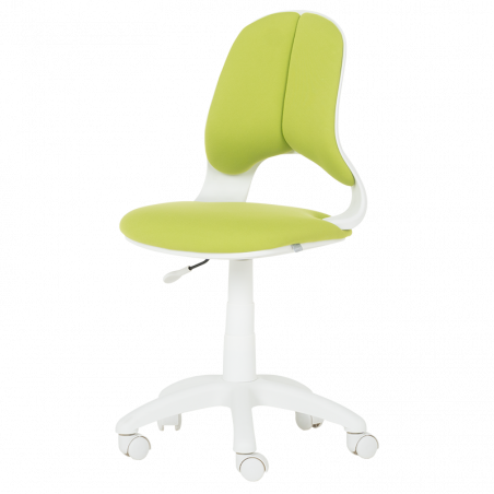 Детски стол Carmen 6017-2, До 70 кг, Газов механизъм, Полипропиленови колелца, Дамаска, Резеда