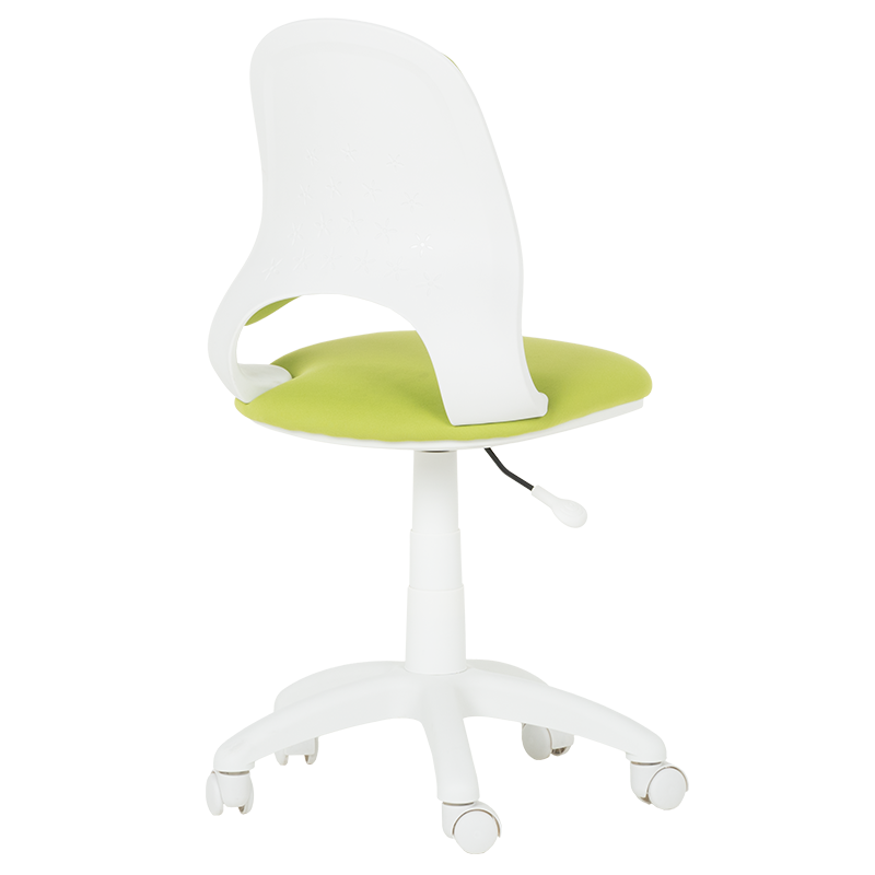 Детски стол Carmen 6017-2, До 70 кг, Газов механизъм, Полипропиленови колелца, Дамаска, Резеда