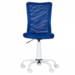 Детски стол Carmen 7121, До 70 кг, Газов амортисьор, Полипропиленови колелца, Син