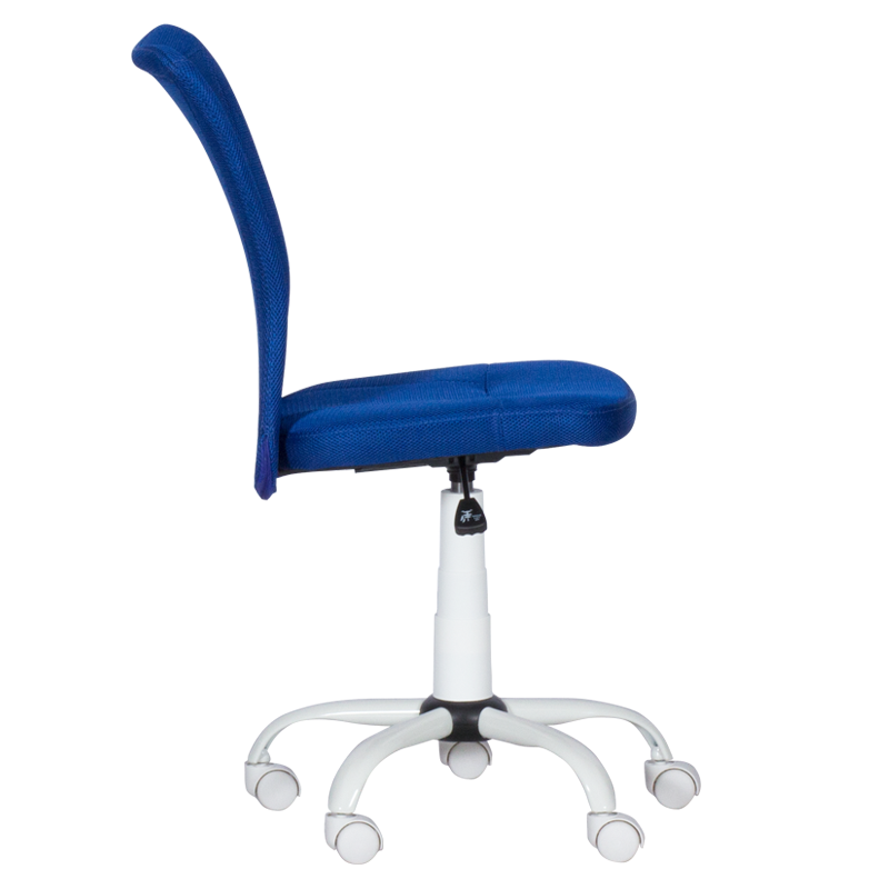 Детски стол Carmen 7121, До 70 кг, Газов амортисьор, Полипропиленови колелца, Син