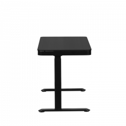 Ергономично регулируемо бюро Carmen CR-118 E, Нивелиращи се крака, Панел за управление, Дисплей, USB, Памет, Сензор против сблъсък, Черен