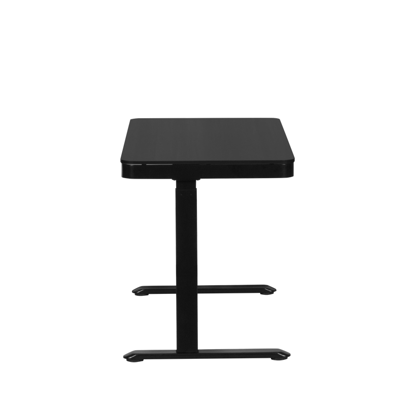 Ергономично регулируемо бюро Carmen CR-118 E, Нивелиращи се крака, Панел за управление, Дисплей, USB, Памет, Сензор против сблъсък, Черен