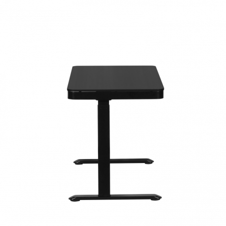 Ергономично регулируемо бюро Carmen CR-118 E, Нивелиращи се крака, Панел за управление, Дисплей, USB, Памет, Сензор против сблъсък, Черен