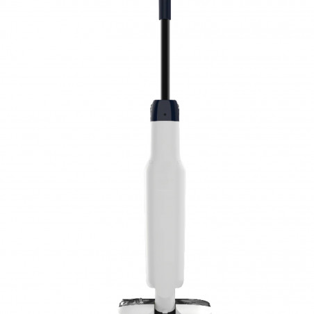 Вертикална безкабелна прахосмукачка Tineco Floor One S5 Stretch Extreme, 220W, 18000 Pa, Сухо/Мокро, 0.72 л мръсна/0.8 л чиста, Автономия 40 мин, iLoop сензор, Черен/бял