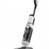 Вертикална безкабелна прахосмукачка Tineco Floor One S5 Stretch Extreme, 220W, 18000 Pa, Сухо/Мокро, 0.72 л мръсна/0.8 л чиста, Автономия 40 мин, iLoop сензор, Черен/бял
