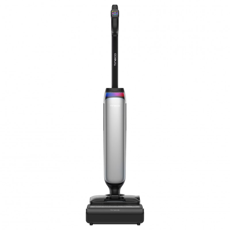 Вертикална прахосмукачка Tineco Floor One S9 Artist Premium, 230W, 22000 Pa, Сухо/Мокро, 0.75 л мръсна/1 л чиста, Автономия 50 мин, iLoop сензор, Сив