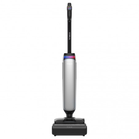 Вертикална прахосмукачка Tineco Floor One S9 Artist Premium, 230W, 22000 Pa, Сухо/Мокро, 0.75 л мръсна/1 л чиста, Автономия 50 мин, iLoop сензор, Сив