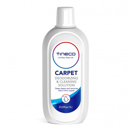 Течен почистващ препарат Tineco 9FWWS100200, 1 л, За CARPET серията на Tineco, Биоразградим, Без фосфати и оцветители, Прозрачен