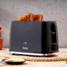 Тостер Oliver Voltz Daisy OV51440W, 700W, 2 филийки, 6 нива, Подвижна тавичка за трохи, Черен