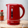 Електрическа кана Oliver Voltz Daisy OV51230W, 2200W, 1.7 л, Автоматично изключване, Червен