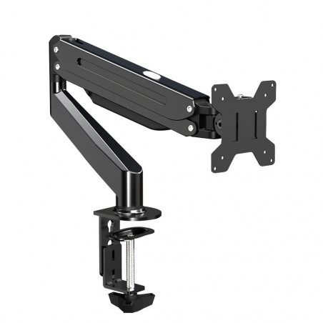 Стойка за монитор Esperanza ERW019, 17"-27", За 1 монитор, Пружинен механизъм, VESA 75/100 mm, До 6 кг, Черен