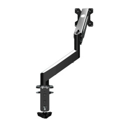 Стойка за монитор Esperanza ERW019, 17"-27", За 1 монитор, Пружинен механизъм, VESA 75/100 mm, До 6 кг, Черен