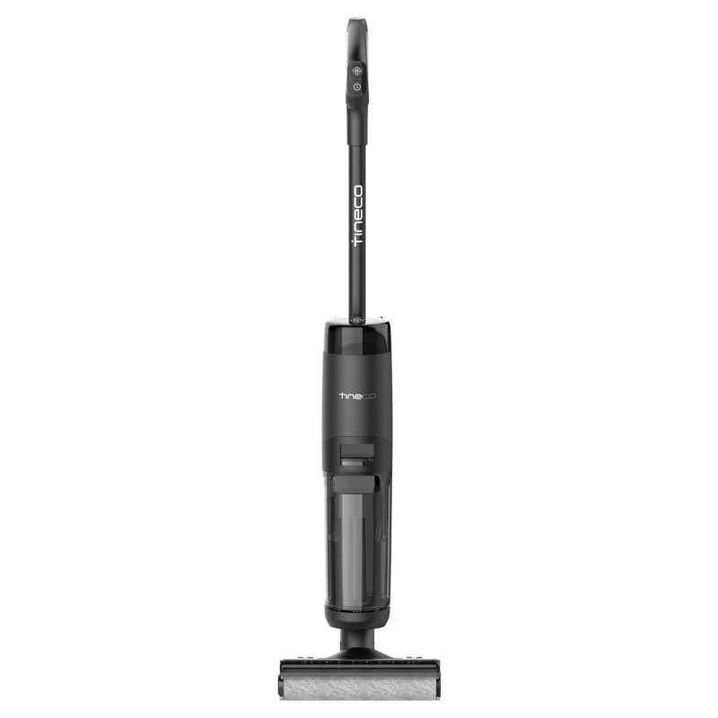 Вертикална прахосмукачка Tineco Floor One S7 Flashdry Pet, 230W, 0.72 л мръсна/0.85 л чиста, Автономия 40 минути, 4 режима, FlashDry самопочистваща система, LED дисплей, Черен