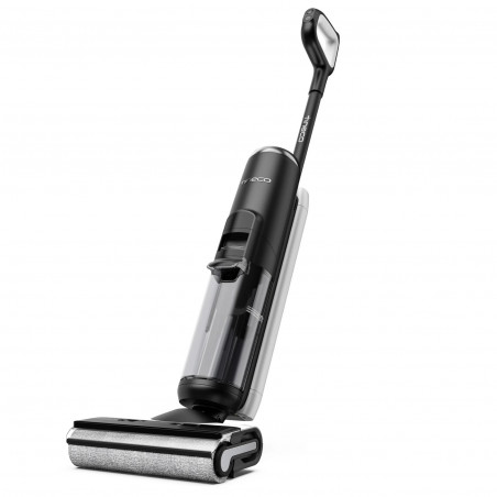 Вертикална прахосмукачка Tineco Floor One S6 Flashdry Pet FW144000DE, 220W, 0.7 л мръсна/0.8 л чиста/0.8 л прах, Автономия 35 мин, iLoop сензор, Технология MHCBS, 130 м2, Черен