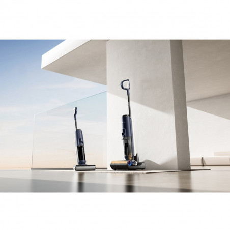 Вертикална прахосмукачка Tineco Floor One S6 Flashdry Pet FW144000DE, 220W, 0.7 л мръсна/0.8 л чиста/0.8 л прах, Автономия 35 мин, iLoop сензор, Технология MHCBS, 130 м2, Черен