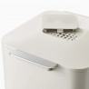 Кошче за боклук 3в1 Joseph Joseph Totem Compact 30064, 2x20 л, 3 л контейнер за оптадъци, Вертикален дизайн, Сменяеми филтри с активен въглен, Бежов