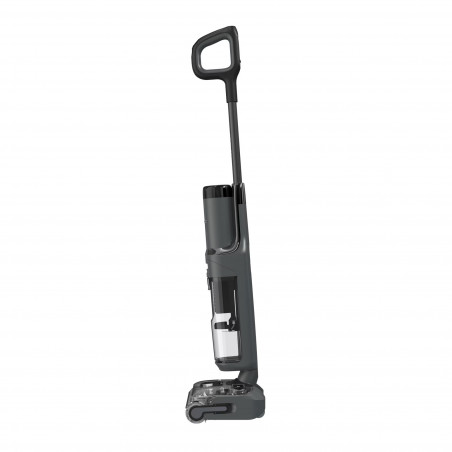 Вертикална прахосмукачка Tineco Floor One S6 Stretch Extreme, 220W, 18000 Pa, Сухо/Мокро, 0.72 л мръсна/0.8 л чиста, Автономия 40 мин, 233 м2, LED дисплей, Гласов асистент, Черен
