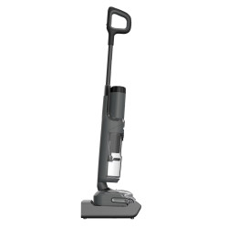 Вертикална прахосмукачка Tineco Floor One S6 Stretch Extreme, 220W, 18000 Pa, Сухо/Мокро, 0.72 л мръсна/0.8 л чиста, Автономия 40 мин, 233 м2, LED дисплей, Гласов асистент, Черен