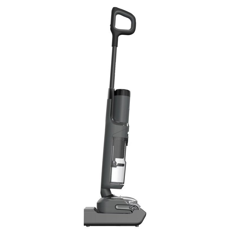 Вертикална прахосмукачка Tineco Floor One S6 Stretch Extreme, 220W, 18000 Pa, Сухо/Мокро, 0.72 л мръсна/0.8 л чиста, Автономия 40 мин, 233 м2, LED дисплей, Гласов асистент, Черен