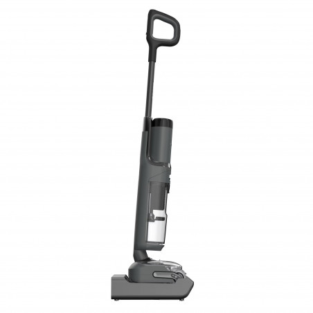 Вертикална прахосмукачка Tineco Floor One S6 Stretch Extreme, 220W, 18000 Pa, Сухо/Мокро, 0.72 л мръсна/0.8 л чиста, Автономия 40 мин, 233 м2, LED дисплей, Гласов асистент, Черен