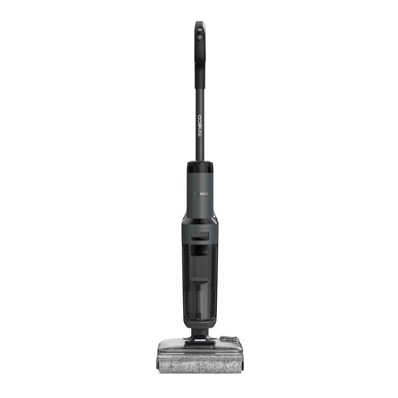 Вертикална прахосмукачка Tineco Floor One S6 Stretch Extreme, 220W, 18000 Pa, Сухо/Мокро, 0.72 л мръсна/0.8 л чиста, Автономия 40 мин, 233 м2, LED дисплей, Гласов асистент, Черен