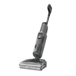 Вертикална прахосмукачка Tineco Floor One S6 Stretch Extreme, 220W, 18000 Pa, Сухо/Мокро, 0.72 л мръсна/0.8 л чиста, Автономия 40 мин, 233 м2, LED дисплей, Гласов асистент, Черен