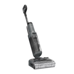 Вертикална прахосмукачка Tineco Floor One S6 Stretch Extreme, 220W, 18000 Pa, Сухо/Мокро, 0.72 л мръсна/0.8 л чиста, Автономия 40 мин, 233 м2, LED дисплей, Гласов асистент, Черен