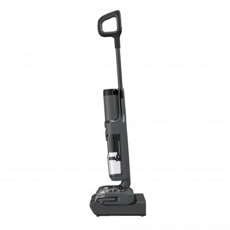 Вертикална прахосмукачка Tineco Floor One S6 Stretch Extreme, 220W, 18000 Pa, Сухо/Мокро, 0.72 л мръсна/0.8 л чиста, Автономия 40 мин, 233 м2, LED дисплей, Гласов асистент, Черен