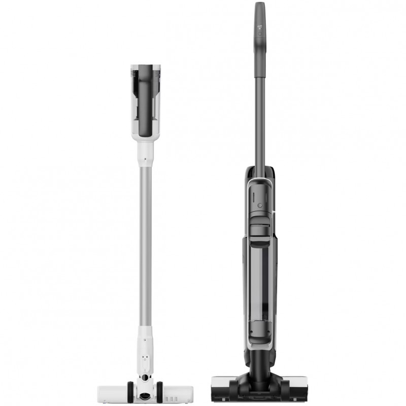 Вертикална прахосмукачка Tineco Floor One Switch S6 Pet, 230W, Сухо/Мокро, 0.45 л мръсна/0.5 л чиста, Flashdry самопочистване, Автономия 65 мин, Филтър за домашни любимци, Черен