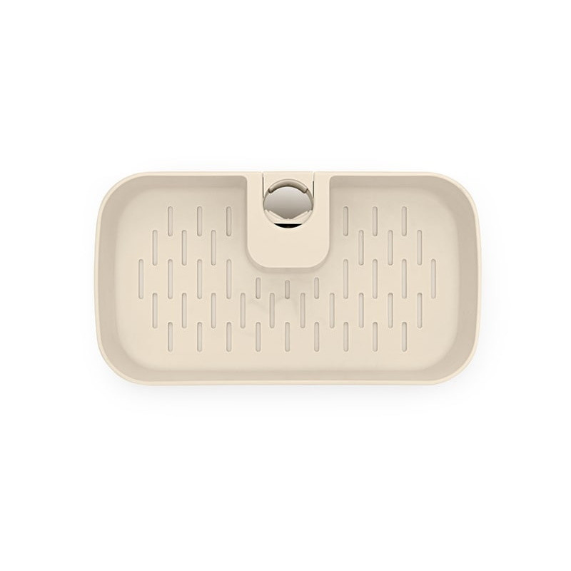 Органайзер за душ Brabantia ReNew 1006272, 7.5х13.3х24.4 см, Дъно с отвори за вода, Устойчивост на корозия, Бежов