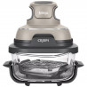 Фритюрник с горещ въздух преносим 4в1 Ninja CRISPi FN101EUST, 1700W, 3.8l, 6 порции, 2 стъклени контейнера, 4 програми, Без PFAS и BPA, Бежов