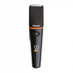 Тример 5в1 Techwood TTN-038, Автономия до 90 мин, 6 приставки, 5 глави, LED дисплей, USB-Type C, Черен