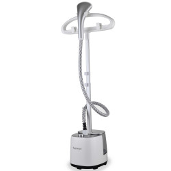 Уред за гладене с пара Techwood TDV-2006, 2000W, 2.8 l, 30 g/min, 90 min, Термична защита, 2 настройки, Бял