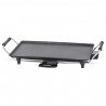 Скара тепаняки Techwood TTP-2343, 2000W, 43x23 см, Незалепващо покритие, Термостат, Черен