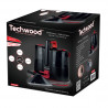 Прахосмукачка за пране на килими и тапицерия Techwood TAN-6055, 600W, Резервоар за чиста и отпадъчна вода, Черен/червен