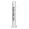 Вентилатор кула Elite ETTF-0331, 50W, 3 скорости, Таймер, LED, Тиха работа, Дистанционно, Бял