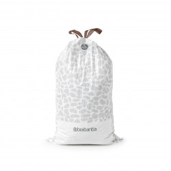 Торбички за кош Brabantia PerfectFit FlatBack+/Touch 647036, Размер L, 40-45 л, 10 броя, Бял