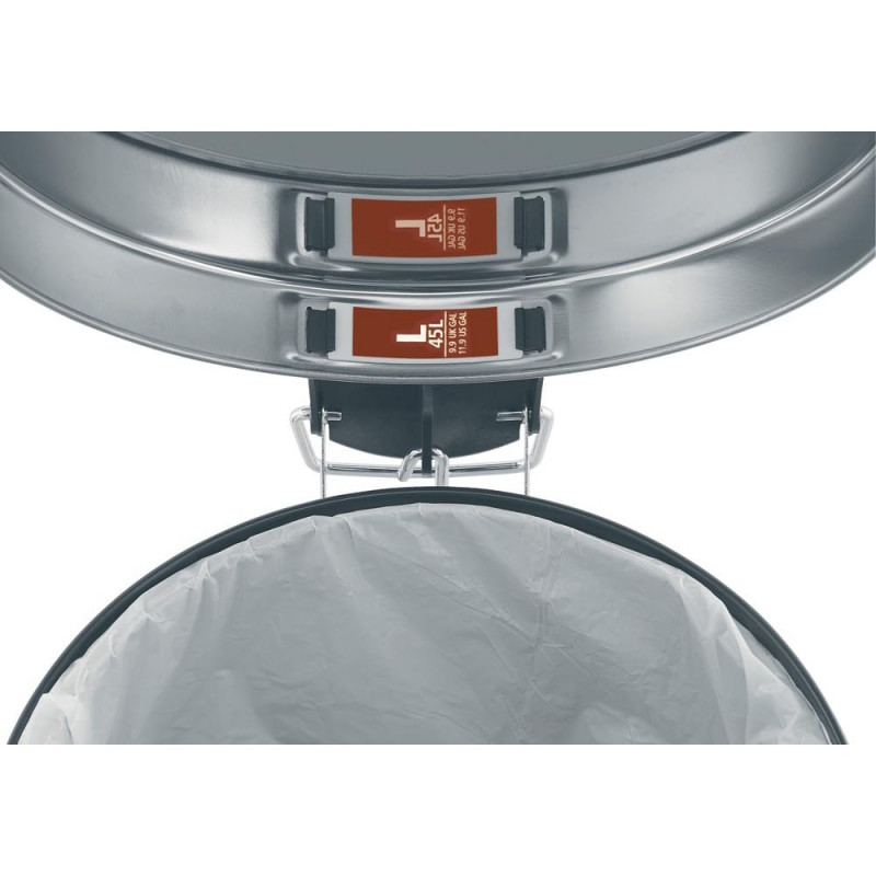 Торбички за кош Brabantia PerfectFit FlatBack+/Touch 647036, Размер L, 40-45 л, 10 броя, Бял