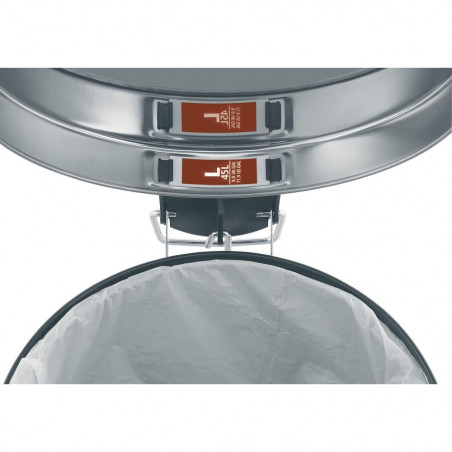 Торбички за кош Brabantia PerfectFit FlatBack+/Touch 647036, Размер L, 40-45 л, 10 броя, Бял