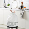 Торбички за кош Brabantia PerfectFit FlatBack+/Touch 647036, Размер L, 40-45 л, 10 броя, Бял