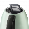 Електрическа кана BUYDEEM K640, 2400W, 1.7 л, Защита от кипене на сухо, Без BPA, LED, Светлозелен