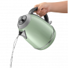 Електрическа кана BUYDEEM K640, 2400W, 1.7 л, Защита от кипене на сухо, Без BPA, LED, Светлозелен
