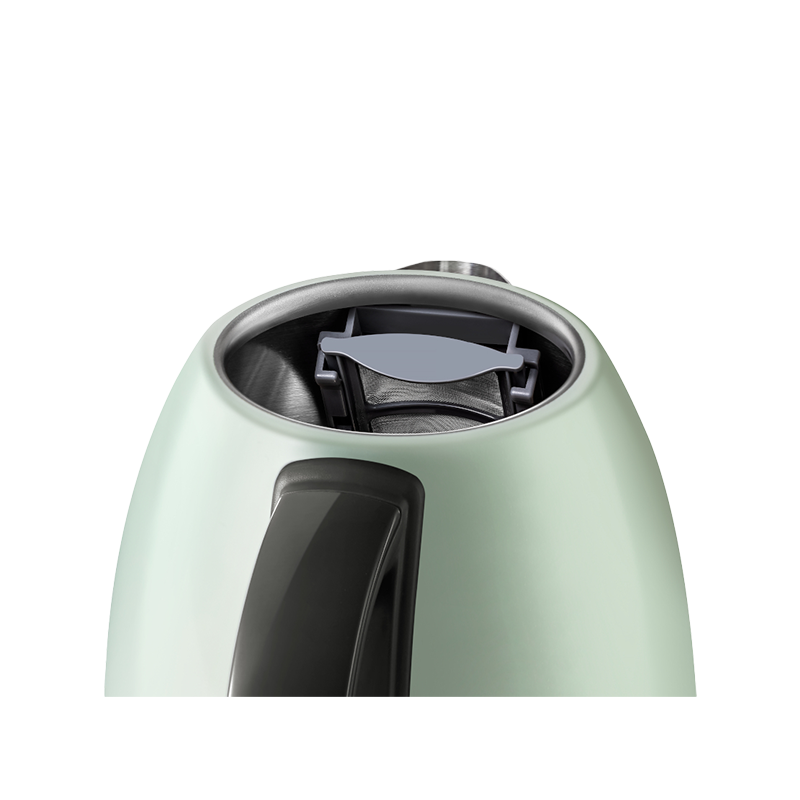 Електрическа кана BUYDEEM K640, 2400W, 1.7 л, Защита от кипене на сухо, Без BPA, LED, Светлозелен